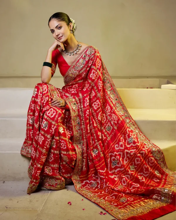 Bandhani Sarees