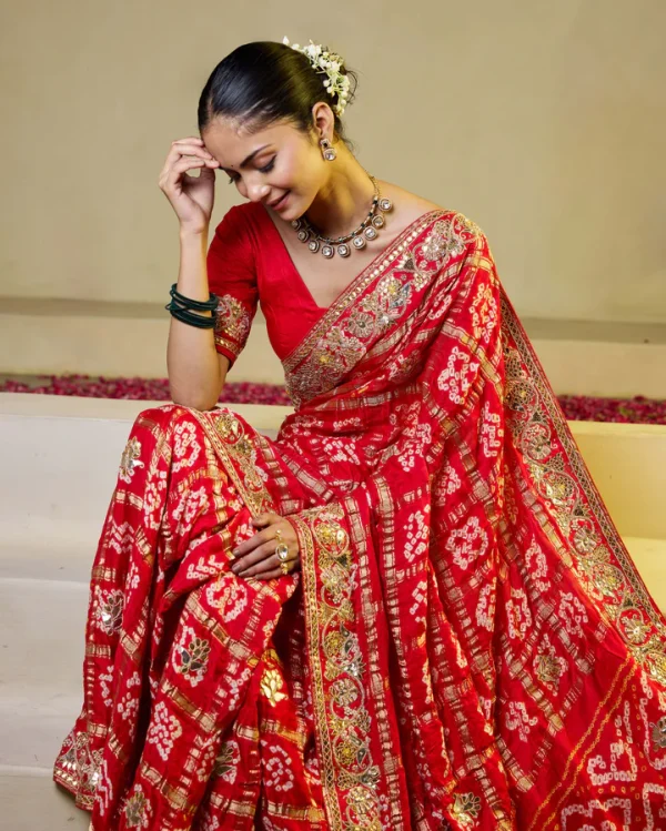 Bandhani Sarees