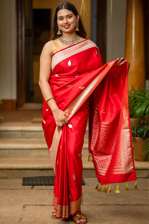 Premium-Maroon-Red-Banarasi-Silk-Saree-I-Love-Sarees1