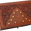 Carved Wooden Jewelry Box