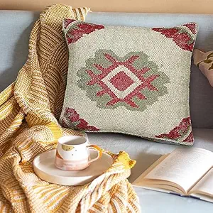Handwoven Jute Cushion Cover