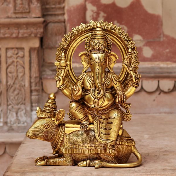 Brass Ganesha Statue