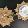 Jute Coasters Set