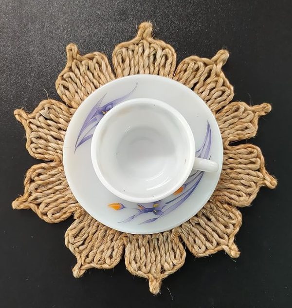 Jute Coasters Set