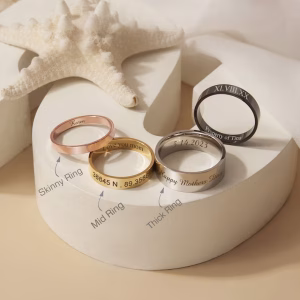 Personalized Engraved Band