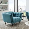 Designer Velvet Armchair