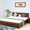Solid Wood King Bed
