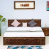 Solid Wood King Bed