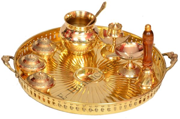 Brass pooja sets