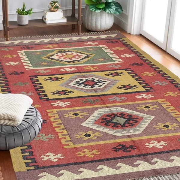 Jute & Cotton Dhurries1