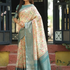 Phulkari Saree