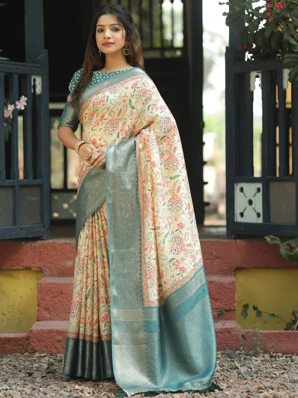 Phulkari Saree