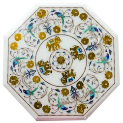 semi-precious stone inlays